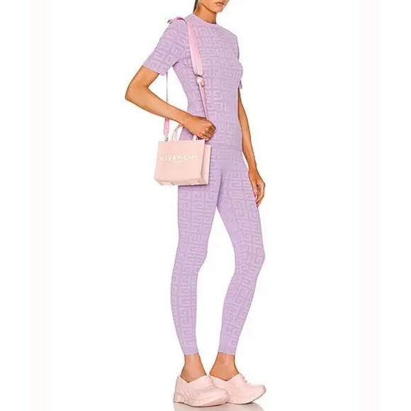 NWT Givenchy Mini G Logo Tote Shopping Bag in Pink - Picture 3 of 14